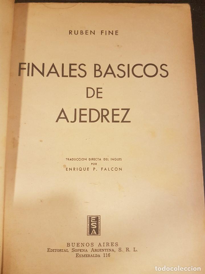Coleccionismo deportivo: FINALES B&Aacute;SICOS DE AJEDREZ.BUENOS AIRES 1947 - Foto 1