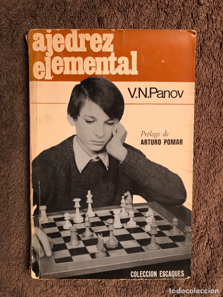 Coleccionismo deportivo: Libro. AJEDREZ ELEMENTAL, por V.N.Panov (a.1972) - Foto 1