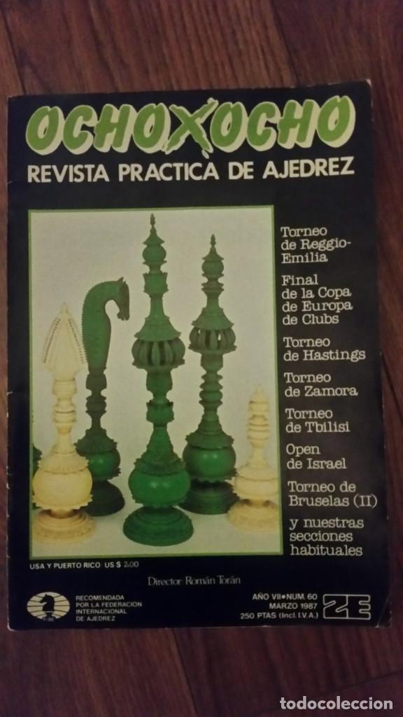 Coleccionismo deportivo: ocho x ocho ajedrez n&ordm; 60 - Foto 1