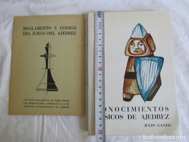 Coleccionismo deportivo: Conocimientos b&aacute;sicos de ajedrez + Reglamento y c&oacute;digo del juego de Ajedrez - Foto 2