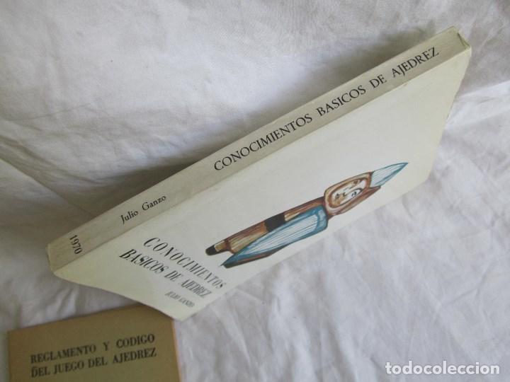 Coleccionismo deportivo: Conocimientos b&aacute;sicos de ajedrez + Reglamento y c&oacute;digo del juego de Ajedrez - Foto 4