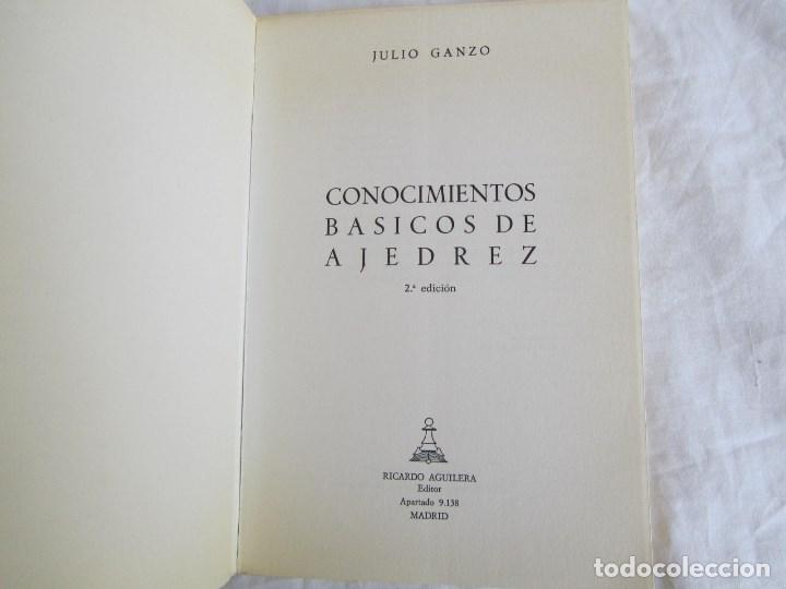 Coleccionismo deportivo: Conocimientos b&aacute;sicos de ajedrez + Reglamento y c&oacute;digo del juego de Ajedrez - Foto 5
