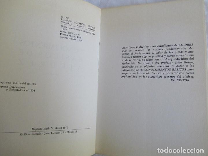 Coleccionismo deportivo: Conocimientos b&aacute;sicos de ajedrez + Reglamento y c&oacute;digo del juego de Ajedrez - Foto 6