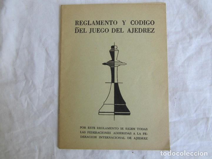 Coleccionismo deportivo: Conocimientos b&aacute;sicos de ajedrez + Reglamento y c&oacute;digo del juego de Ajedrez - Foto 10