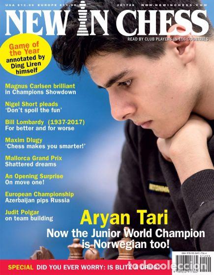 Coleccionismo deportivo: Ajedrez. Revista New in Chess 2017/8 - Foto 1