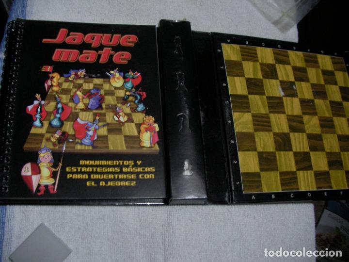 Coleccionismo deportivo: JAQUE MATE - MOVIMIENTOS Y ESTRATEGIAS BASICAS PARA DIVERTIRSE CON EL AJEDREZ - Foto 2