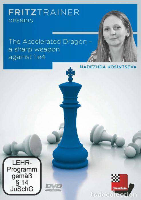 Coleccionismo deportivo: Ajedrez. Chess. The Accelerated Dragon. A Sharp Weapon against 1.e4 - Nadezhda Kosintseva DVD-ROM - Foto 1