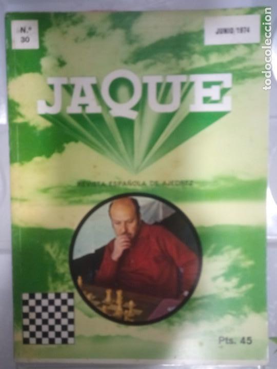 Coleccionismo deportivo: Revista JAQUE N&ordm; 30 - Foto 1