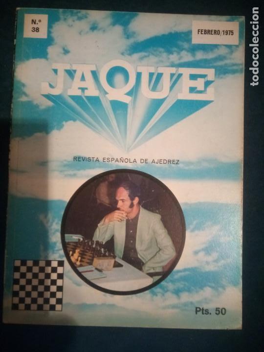Coleccionismo deportivo: Revista jaque N 38 - Foto 1