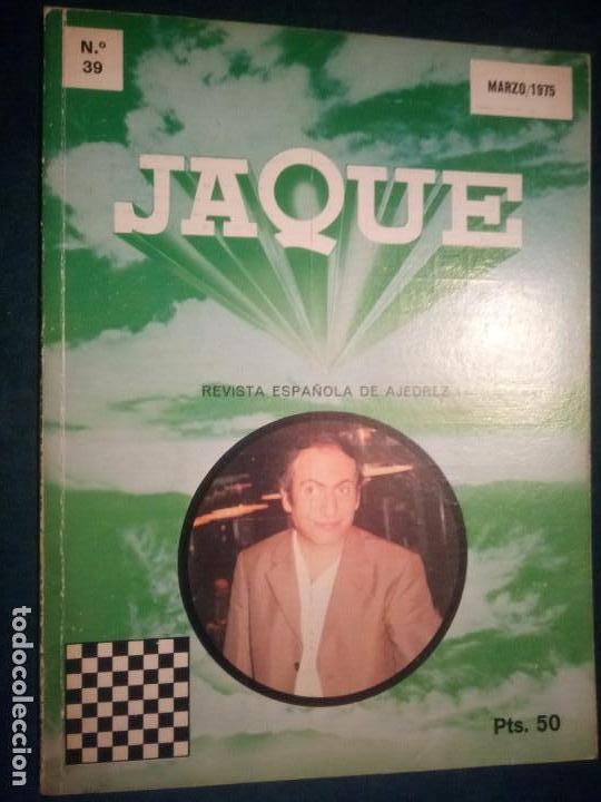 Coleccionismo deportivo: Revista jaque N 39 - Foto 1
