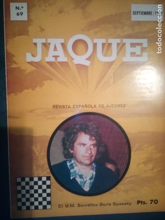 Coleccionismo deportivo: Revista jaque N 69 - Foto 1