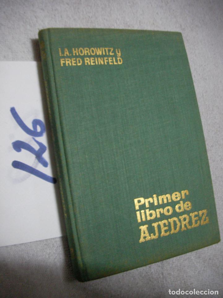 Coleccionismo deportivo: PRIMER LIBRO DE AJEDREZ - Foto 1