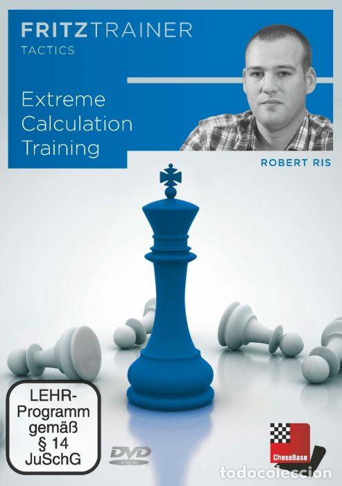 Coleccionismo deportivo: Ajedrez. Chess. Extreme Calculation Training. FritzTrainer Tactics - Robert Ris DVD - Foto 1