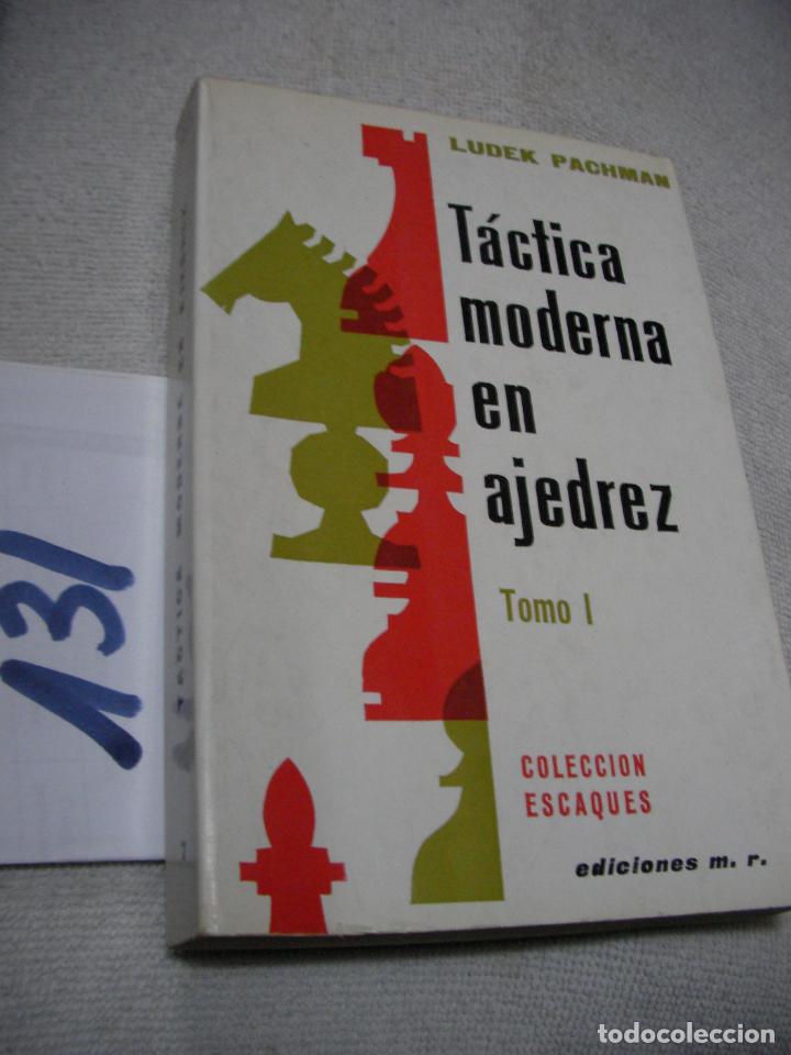 Coleccionismo deportivo: TACTICA MODERNA EN AJEDREZ - LUDEK PACHMAN - Foto 1