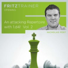Coleccionismo deportivo: AJEDREZ. CHESS. AN ATTACKING REPERTOIRE WITH 1.D4 - PART 2 (1.D4 NF6 2.C4) - NICHOLAS PERT DVD