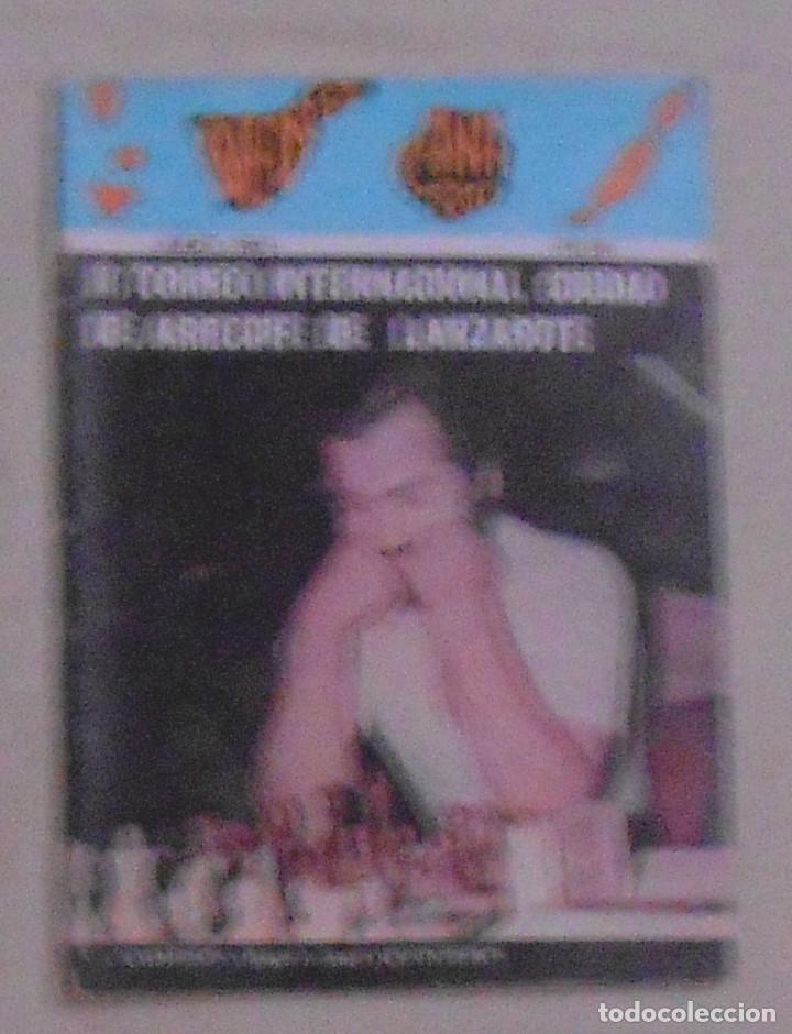 Coleccionismo deportivo: Ajedrez Canario 36 1974 - Foto 1
