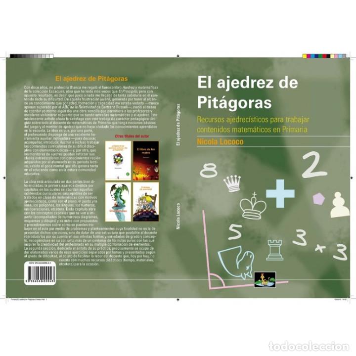 Coleccionismo deportivo: Chess. EL AJEDREZ DE PIT&Aacute;GORAS - Nicola Lococo - Foto 1