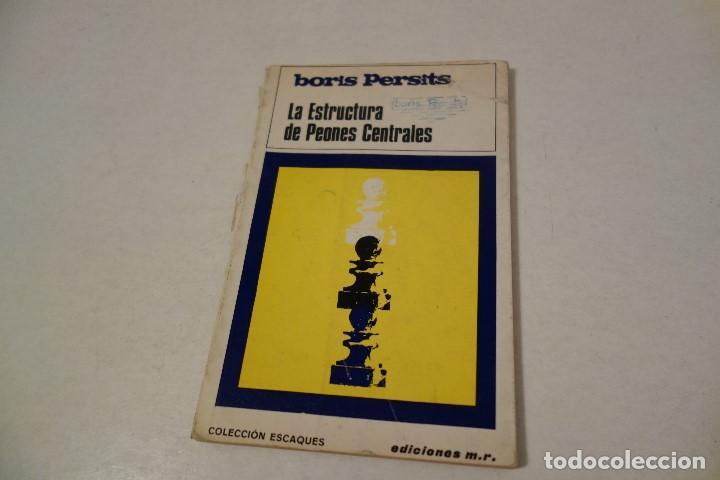 Coleccionismo deportivo: BORIS PERSITS. LA ESTRUCTURA DE PEONES CENTRALES. - Foto 1
