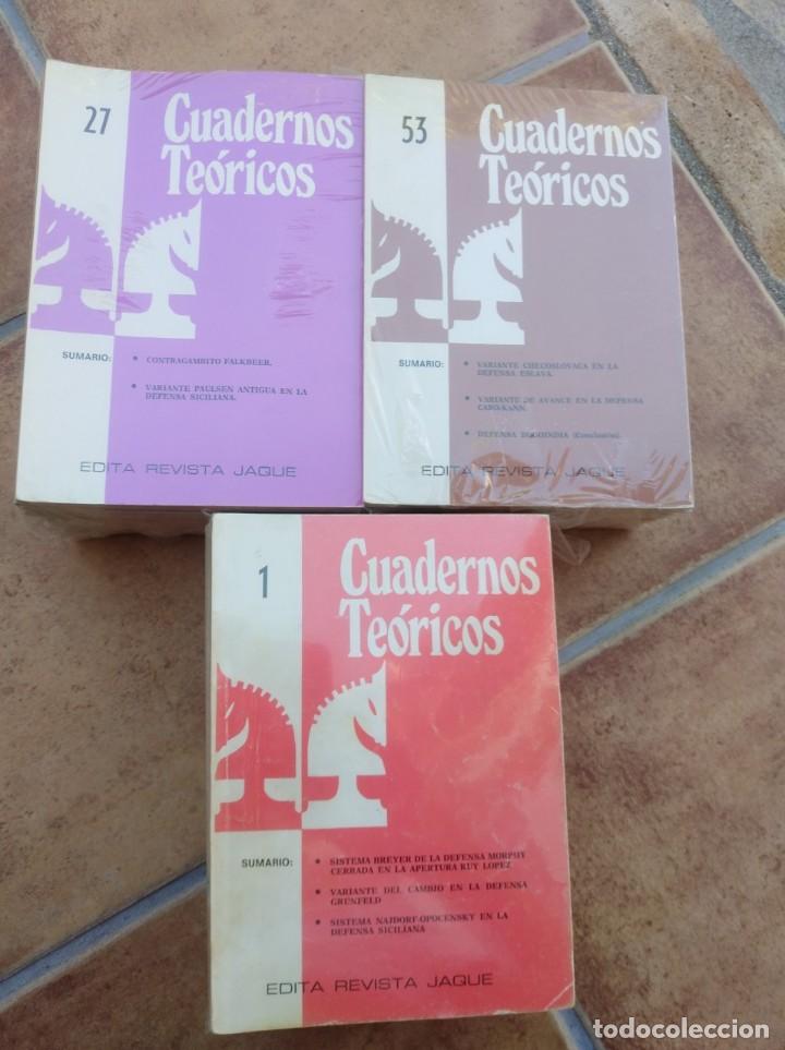Coleccionismo deportivo: Cuadernos Teoricos Revista Jaque Completa 78 numeros - Foto 1