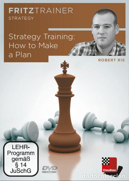 Coleccionismo deportivo: Ajedrez. Chess. How to Make a Plan - Robert Ris DVD - Foto 1 - 170251932