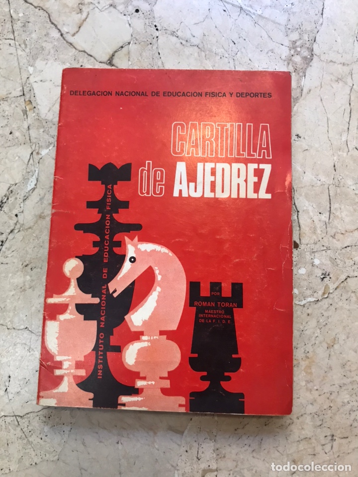 Coleccionismo deportivo: Cartilla de ajedrez Rom&aacute;n Toran - Foto 1