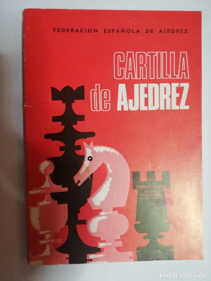 Coleccionismo deportivo: CARTILLA DE AJEDREZ. ROMAN TORAN - Foto 1
