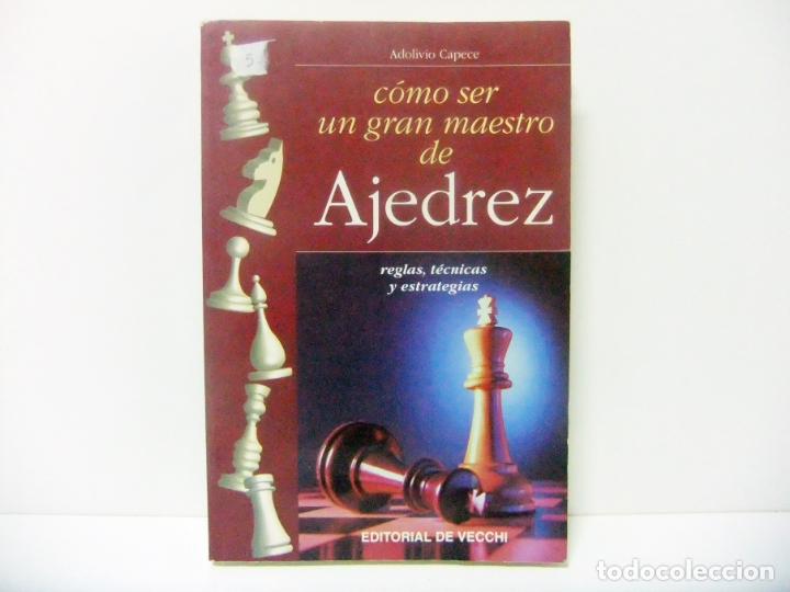 Coleccionismo deportivo: C&Oacute;MO SER UN GRAN MAESTRO DE AJEDREZ - ADOLIVIO CAPECE - EDITORIAL DE VECCHI 2002 DVE LIBRO - Foto 1