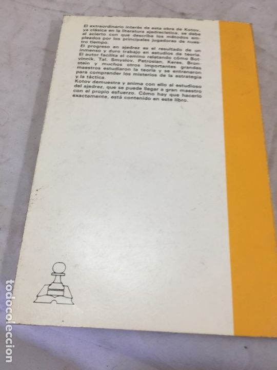 Coleccionismo deportivo: PIENSE COMO UN GRAN MAESTRO. ALEXANDER KOTOV 1979 - Foto 10