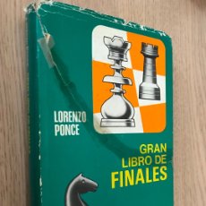 Coleccionismo deportivo: GRAN LIBRO DE FINALES - LORENZO PONCE 1973. Lote 176893789