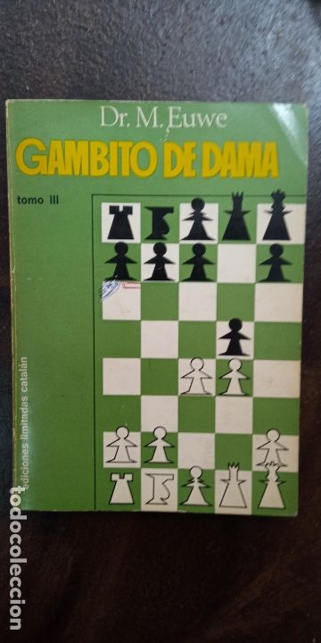 Coleccionismo deportivo: M. Euwe: Gambito de dama. Tomo III - Foto 1