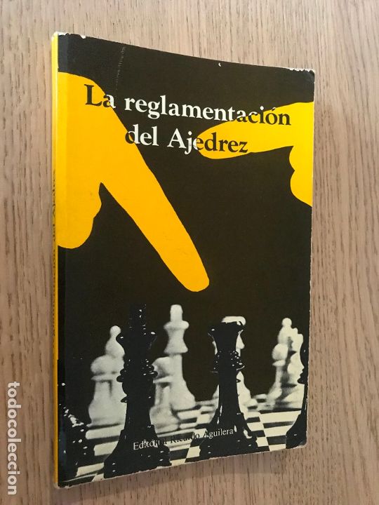 Coleccionismo deportivo: LA REGLAMENTACI&Oacute;N DEL AJEDREZ - VVAA - Foto 1