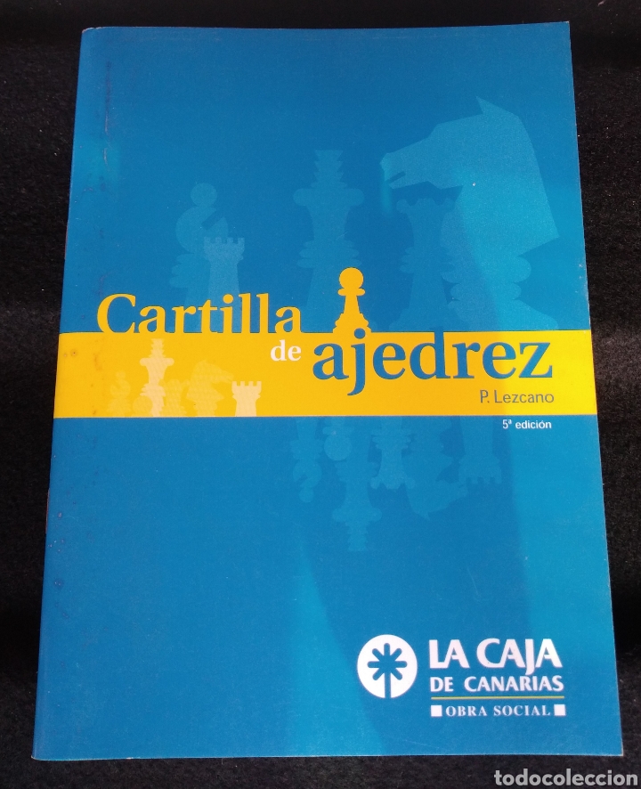 Coleccionismo deportivo: Cartilla de ajedrez. Pedro Lezcano - Foto 1