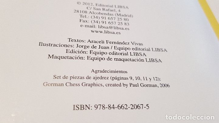 Coleccionismo deportivo: MI PRIMER LIBRO DE AJEDREZ (2006) ED. LIBSA - Foto 4