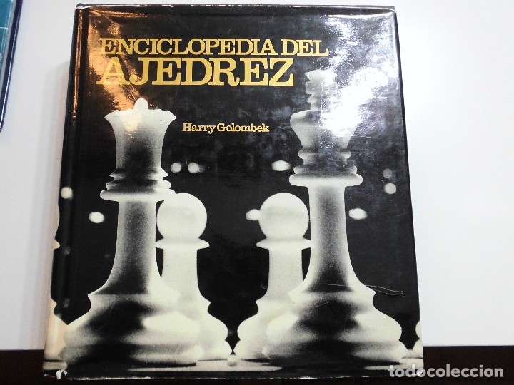 Coleccionismo deportivo: ENCICLOPEDIA DEL AJEDREZ HARRY GOLOMBEK  PARRAMON EDICIONES - Foto 1