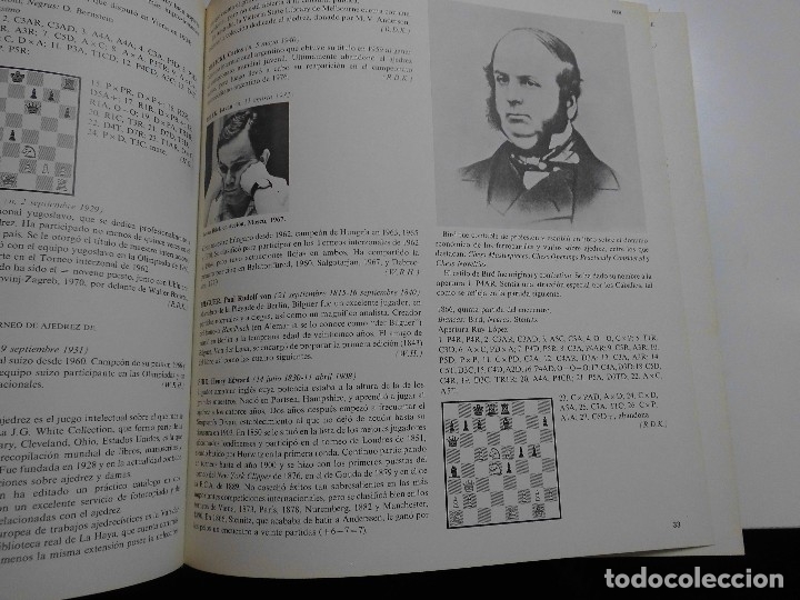 Coleccionismo deportivo: ENCICLOPEDIA DEL AJEDREZ HARRY GOLOMBEK  PARRAMON EDICIONES - Foto 2