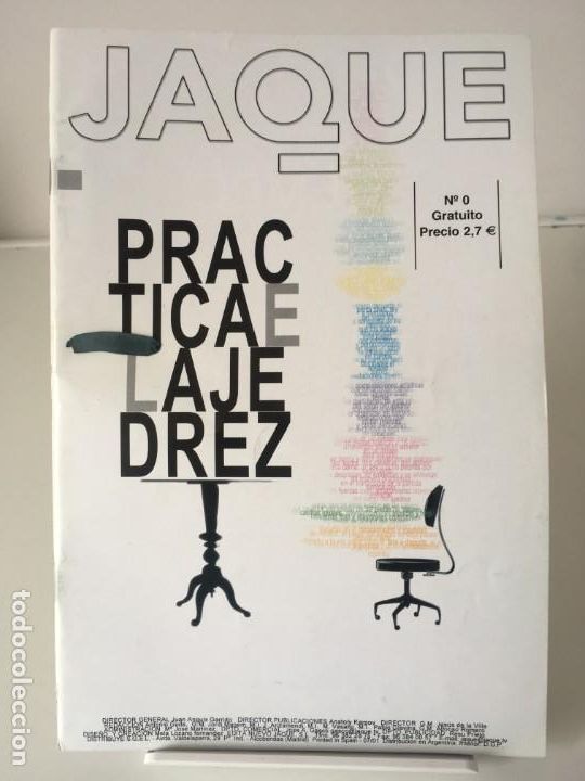 Coleccionismo deportivo: Lote 28 Revistas JAQUE: PRACTICA EL AJEDREZ - Foto 1