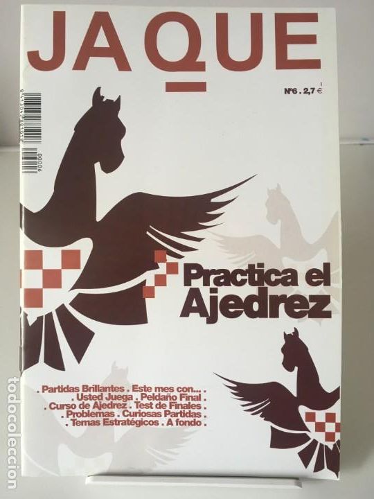 Coleccionismo deportivo: Lote 28 Revistas JAQUE: PRACTICA EL AJEDREZ - Foto 7