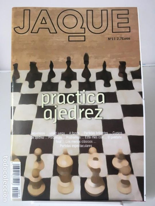 Coleccionismo deportivo: Lote 28 Revistas JAQUE: PRACTICA EL AJEDREZ - Foto 12