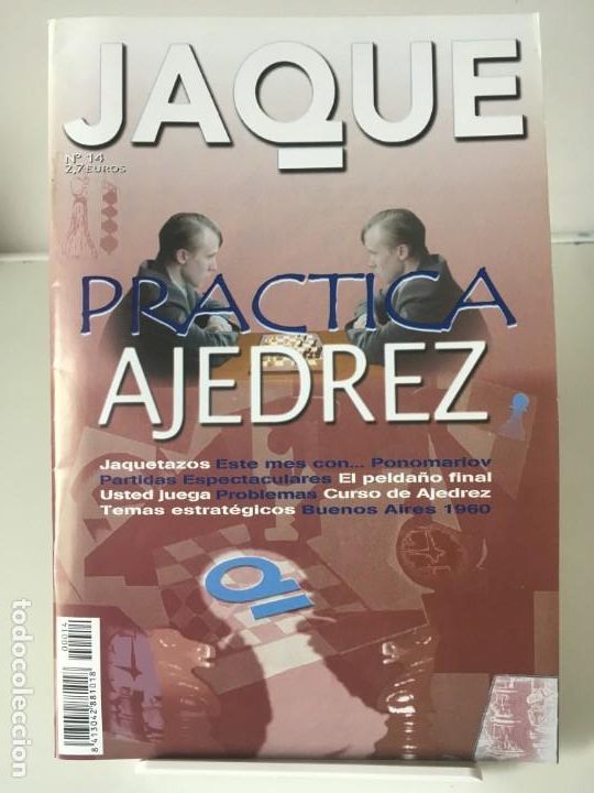 Coleccionismo deportivo: Lote 28 Revistas JAQUE: PRACTICA EL AJEDREZ - Foto 15