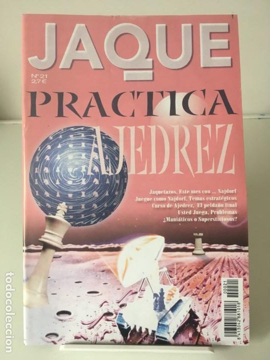 Coleccionismo deportivo: Lote 28 Revistas JAQUE: PRACTICA EL AJEDREZ - Foto 22