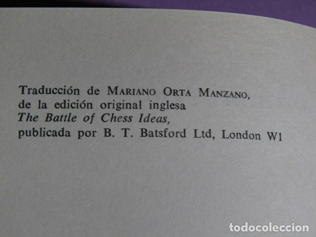 Coleccionismo deportivo: LA BATALLA DE LAS IDEAS EN AJEDREZ / ANTHONY SAIDY - Foto 5