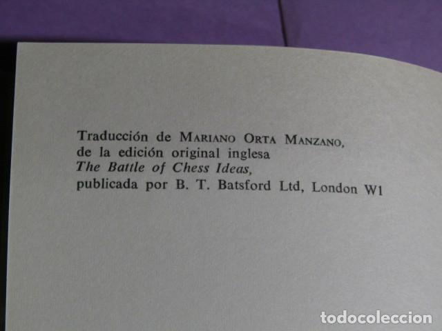 Coleccionismo deportivo: LA BATALLA DE LAS IDEAS EN AJEDREZ / ANTHONY SAIDY - Foto 5