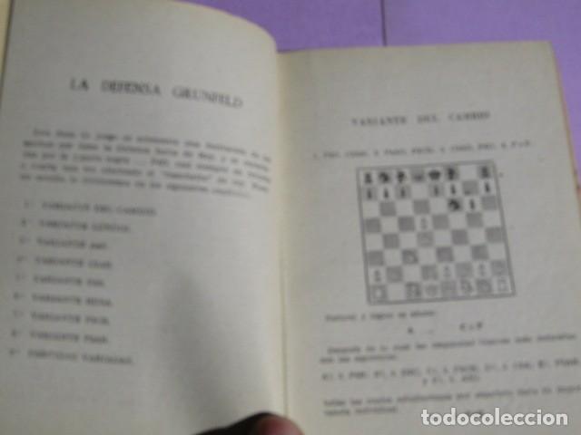 Coleccionismo deportivo: Defensa Grunfeld. Lopez Esnaola Benito - Foto 4