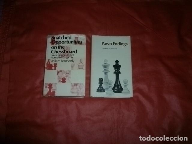 Coleccionismo deportivo: LOTE DE DOS LIBROS SOBRE AJEDREZ EN INGL&Eacute;S - Foto 1