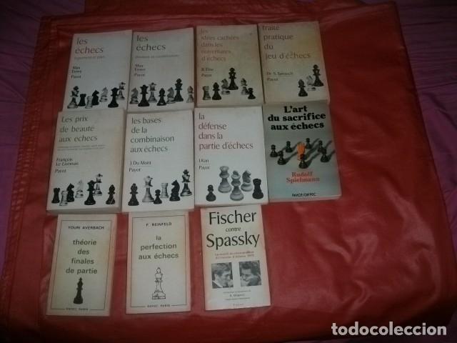 Coleccionismo deportivo: LOTE DE ONCE LIBROS SOBRE AJEDREZ EN FRANC&Eacute;S (EDITORIAL PAYOT) - Foto 1