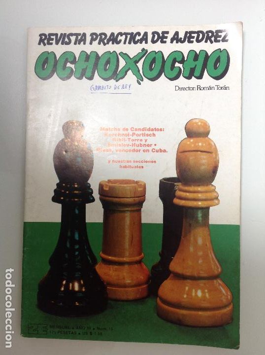 Coleccionismo deportivo: Ocho ocho Revista de Ajedrez - Foto 1