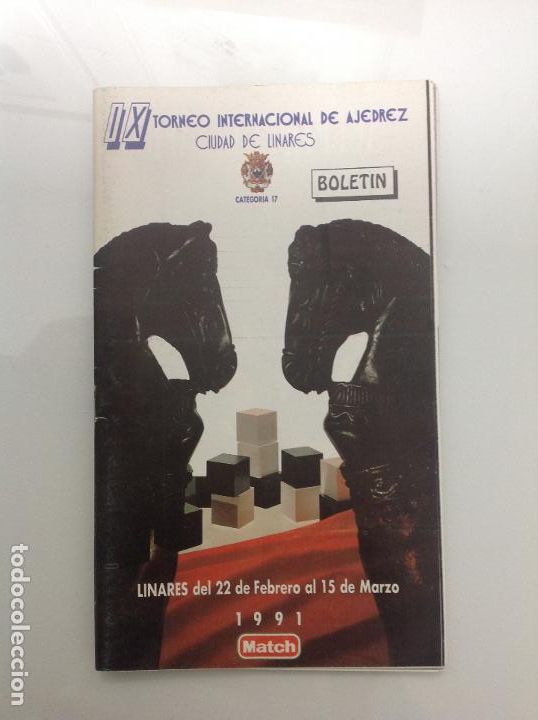 Coleccionismo deportivo: Concurso internacional  de Ajedrez. Linares. Jaen - Foto 1