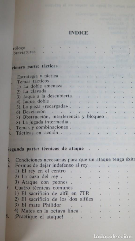 Coleccionismo deportivo: T&Eacute;CNICAS DE ATAQUE EN AJEDREZ. EDWARDS - Foto 2