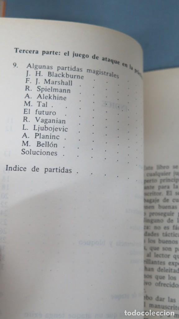 Coleccionismo deportivo: T&Eacute;CNICAS DE ATAQUE EN AJEDREZ. EDWARDS - Foto 3