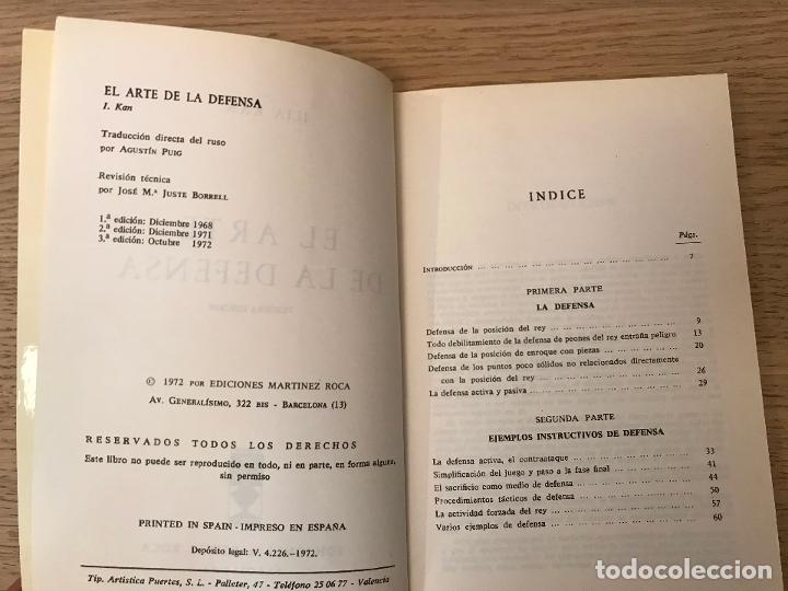 Coleccionismo deportivo: EL ARTE DE LA DEFENSA. ILIA KAN - Foto 2